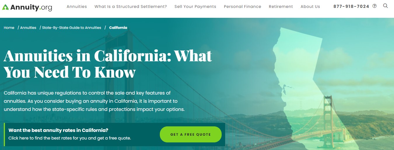 annuity di California