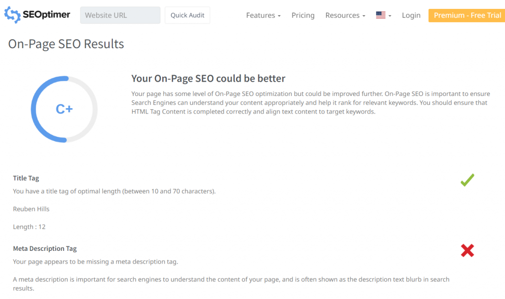 on page seo